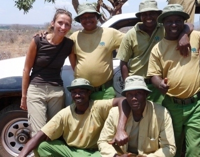 Elephant Keepers at Voi