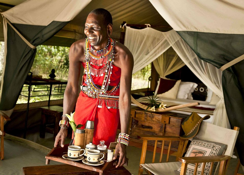 Mara Bush Camp Breakfast © Sunworld Safaris
