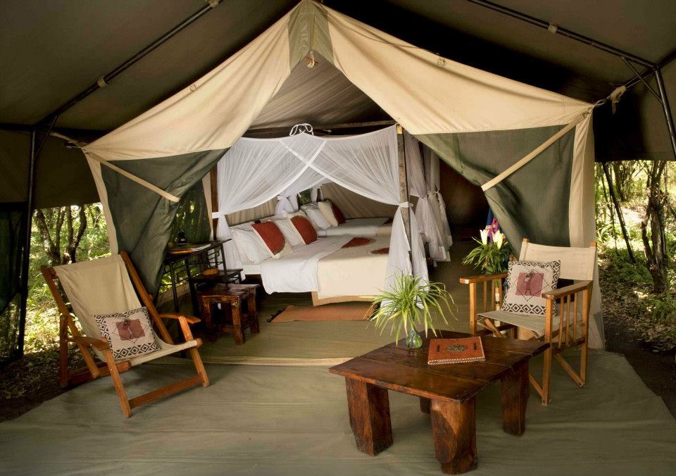 Mara Bush Camp Lounge © Sunworld Safaris